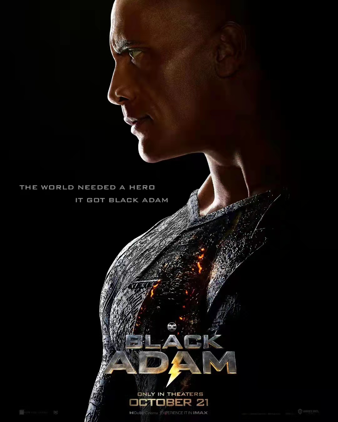 仅限会员购买 【4K】120帧.黑亚当 Black Adam (2022) 海报