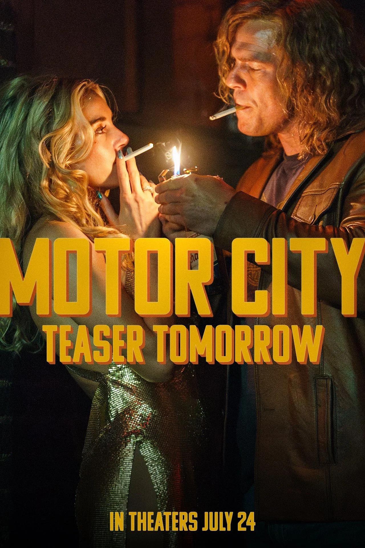 狂暴对峙 Motor City (2025) 海报