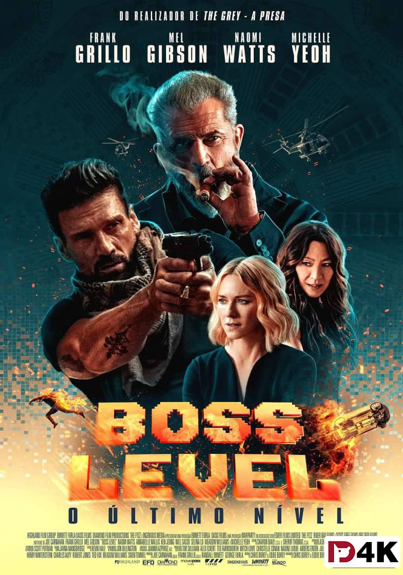2021/动作/科幻/惊悚[豆瓣6.9][4K狗4K60帧] 领袖水准 / 回路追杀令 / 循环：终级之战 / Boss Level.H265.10bit.Dolby.[英文5.1原声/中文字幕/多版本下载] 海报